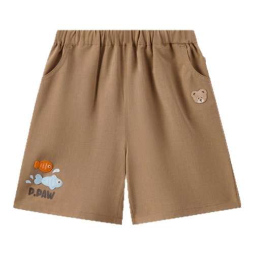 Brownɫ/85 90cm PawinPawͨСͯװ25괺¿б߷ֿж̿122.6Ԫ(88VIP 95)
