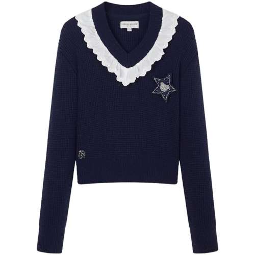 ۻ㣺ɫ 160/S TeenieWeenieСܰ˿ײɫVͷë֯Ů393.9Ԫ2(196.95Ԫ/)