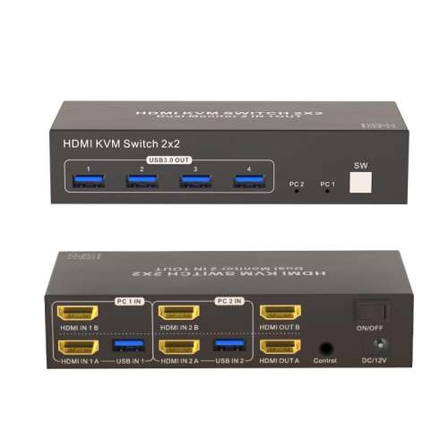 HDMI2.0KVM22л(KM202A-U3HH) HDMI/DPлkvm˫չ160.65Ԫ