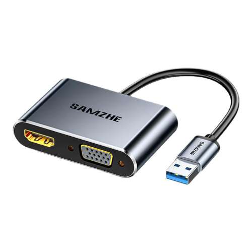 Type-CתHDMI+USB3.0+PD4K/30Hz+Ͻǡ 0.5m ɽUSBתHDMIתVGAͬչ169.5Ԫ5(33.9Ԫ/)