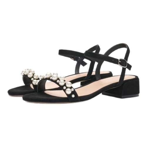 (ʲ+Ƥ) SW5505014-BLK 34.5 ļƷSW GOLDIE 35 BLOCK SANDAL ԲͷһִЬ2563.1Ԫ(88VIP 95)