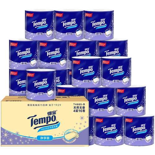 ײһ ƷСTempo/ñֽ4оֽֽͲֽ145g*1647.4Ԫ(88VIP 95)