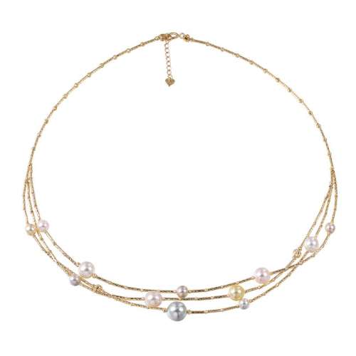4-9mmʺˮ 18K 42cmɵ44.5cm 鱦  4-9mmʺˮakoya18K  ʽ5584Ԫ