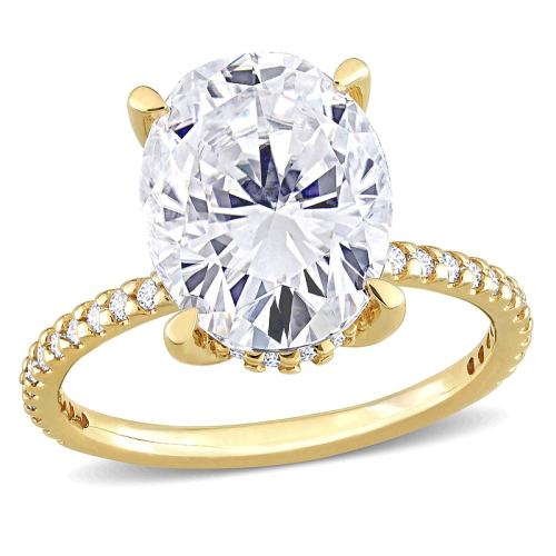 ��ɫ US 9 ��Ӫmimi & max4 7/8 CT DEW 10K ����Բ��Īɣ�궩���ָ - ��ɫ