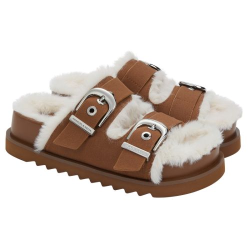Brownɫ 35 CHARLES&KEITHļŮЬCK1-70381079-1ƽ׼ëëϲЬŮ349Ԫ