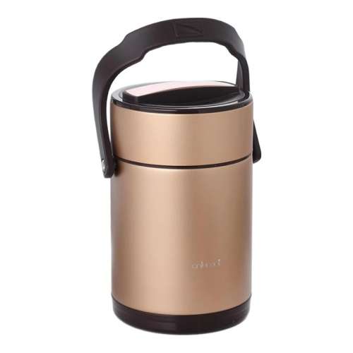 1.6L/金色 1.6L onlycook手提304不锈钢饭桶 49.3元