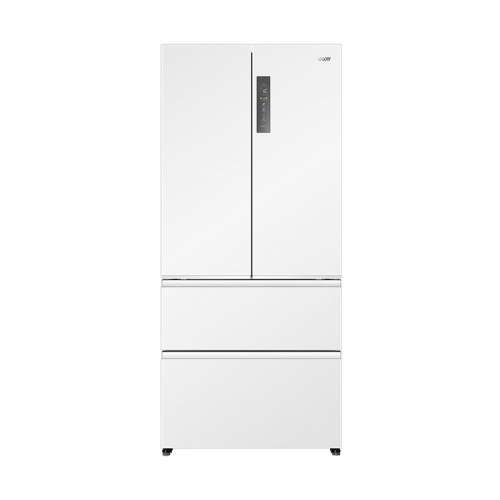 玉脂白 统帅法式501L零嵌超薄家用电冰箱 实付3199.15元