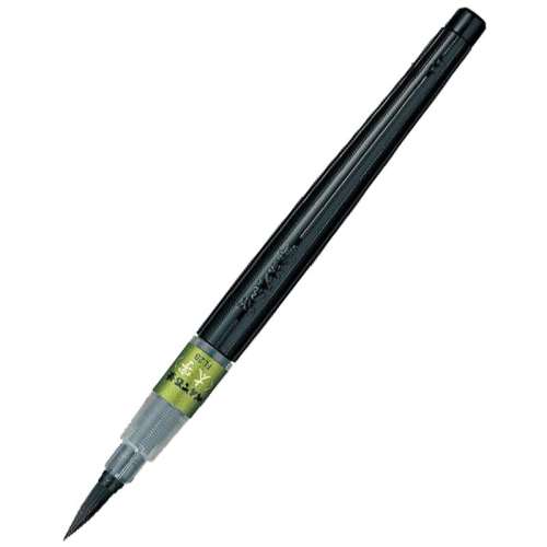 黑色 2.0mm（s520） 派通科学毛笔便携秀丽笔书法练字 15.84元拍2件(合7.92元/件)