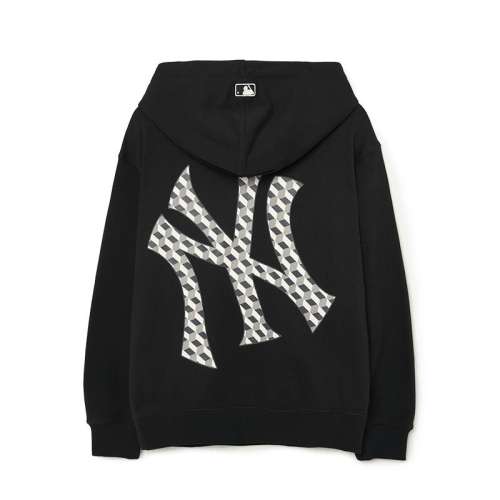 聚划算：纽约洋基队/奶油色 XS MLB官方情侣几何老花连帽卫衣 1280.9元拍2件(合640.45元/件)