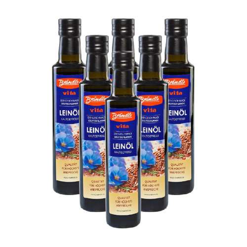 布兰德勒进口亚麻籽油250ml×6瓶 355元