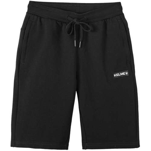 聚划算：黑色 M KELME卡尔运动男足球五分裤透气 62.9元