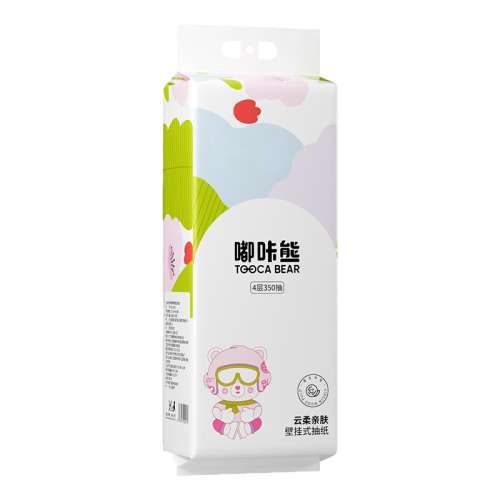 百亿补贴：体验装【1提/共350抽】 【1400张】大包悬挂式抽纸 5.01元
