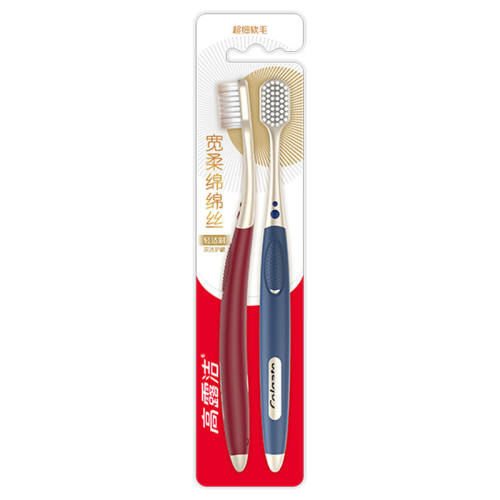 百亿补贴：2支装 炭旋丝 Colgate/高露洁 绵绵丝牙刷4支组合 25.8元
