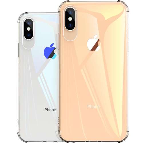 iPhone X 【经典款】透明软壳(1个装) 苹果x/xs手机壳透明硅胶防摔壳 实付7.74元,折合2.58/件