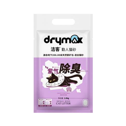 【日常体验】紫岩石混合2kg*2包 洁客混合猫砂2kg紫岩石天然除臭 实付101.84元,折合25.46/件