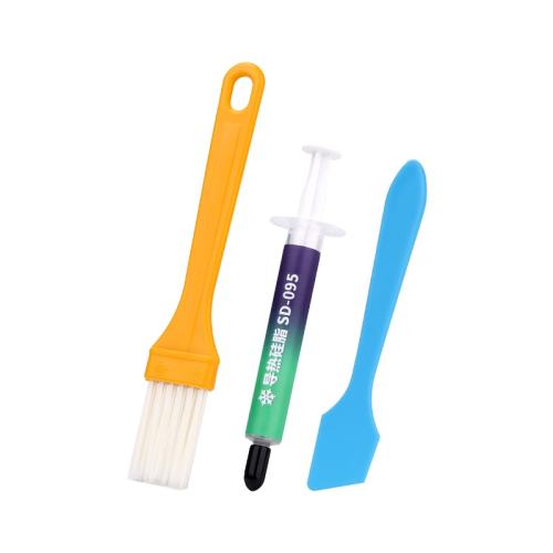 8w针管装1g【进口硅油】 导热硅脂散热膏电脑CPU降温 实付1.57元