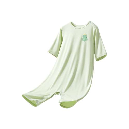 绿森恐龙【莫代尔天生凉感】 80cm 莫代尔儿童连体睡衣宝宝家居服夏 实付80.58元,折合40.29/件