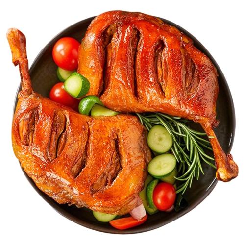大鸭腿（碳秘烧烤）100g*2袋 小石头鸭腿即食健身代餐 12.58元