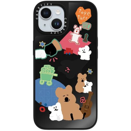 iPhone 14 Pro Max 哑光黑 CASETiFY 与你同在镜面手机壳 实付961.41元,折合320.47/件