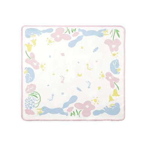 波塔浅粉 90x90cm babycare新生婴儿包巾新生儿包被纪念襁褓巾纯棉四季宝宝夏季棉 59元