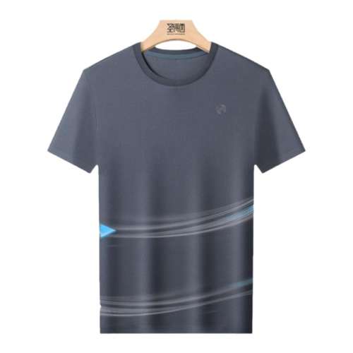百亿补贴：海藻绿-印花款 3XL 7A级抗菌+凉感短袖T恤圣得西 124元