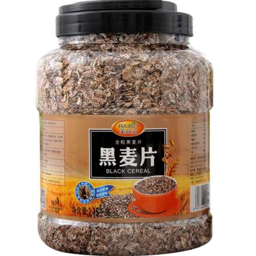 低脂高纤黑麦片800g袋装 即食无糖精低脂营养粗粮黑麦片 18.7元