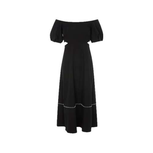 聚划算：黑色 160/84A/XS INSPIRE女士中长款连衣裙 687.8元拍2件(合343.9元/件)