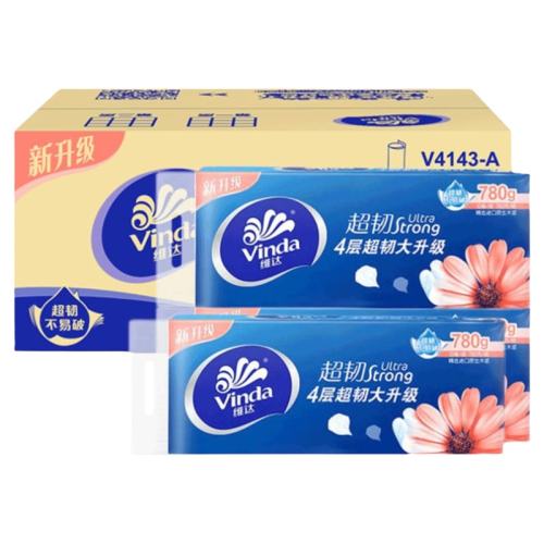 百亿补贴：【家庭装】78g30卷 维达V4143超韧无芯卷纸24卷装实惠家用 20.6元