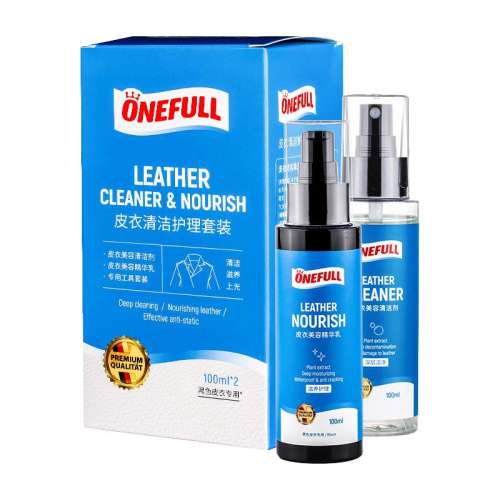 黑色*1 【自营】ONEFULL皮衣油护理保养油黑色鞋皮夹克清洗剂皮革护理液 63.79元(需88VIP 95折)