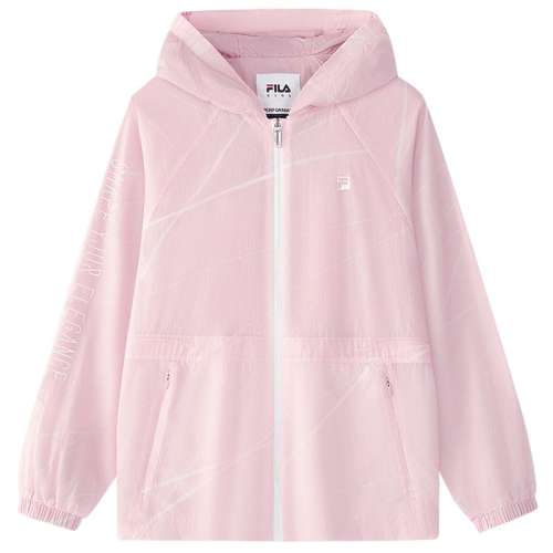 满印一-ZA 130cm FILA 斐乐女大童梭织外套 585.65元