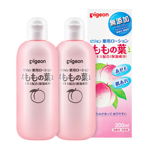 桃叶精华爽身露200ml*2 贝亲桃子水婴儿桃叶精华爽身露 235.32元拍4件(合58.83元/件)