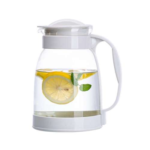 聚划算：白色（2000ml） 冷水壶玻璃耐高温家用 56.32元拍4件(合14.08元/件)