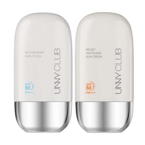 50ml 1件 unny club面部身体清爽防晒乳防晒霜 179.5元拍5件(合35.9元/件)
