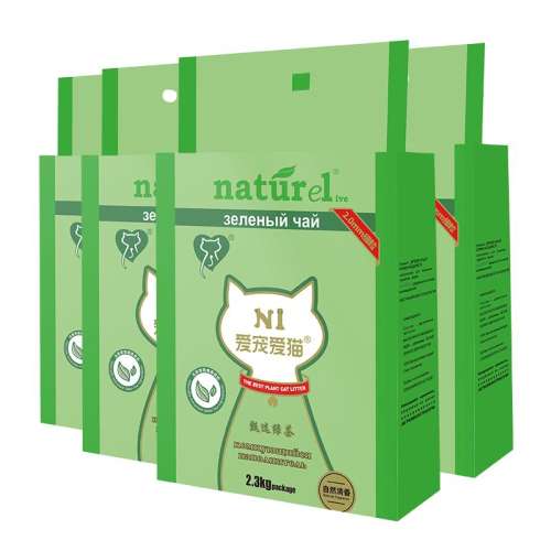 聚划算：甄绿茶双拼纯豆腐猫砂2.3kg*4包 N1绿茶豆腐猫砂可冲厕所植物猫砂 75.05元(需88VIP 95折)