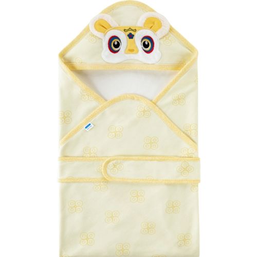 吉祥宝贝 80x80cm aqpa爱帕新生儿婴儿包被包单春秋纯棉a类初生宝宝抱被产房外出萌 114.75元