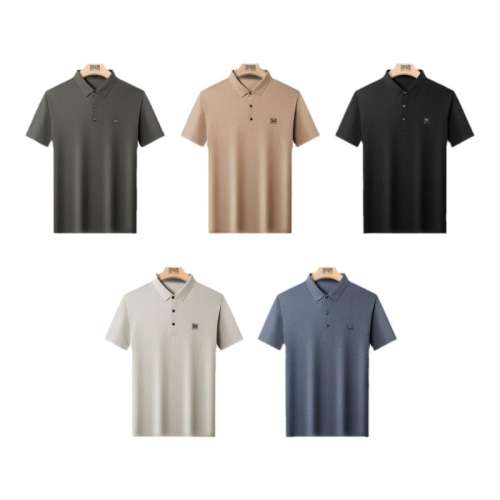 百亿补贴：黑色 M 圣得西弹力舒适休闲polo衫 149元