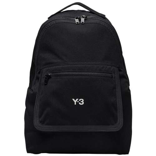 黑色 Y-3/Y3山本耀司男女同款背包字母运动休闲拉链双肩包IY4063 1495元