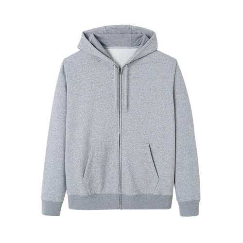 聚划算：锌灰色 S 迪卡侬连帽柔软运动外套棉质面料 369.6元拍4件(合92.4元/件)