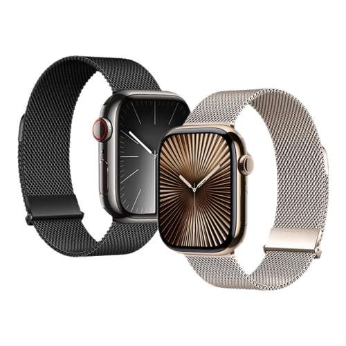 适用:iwatch S10【42mm】顺丰包邮 【单磁吸热销款】星光色 匠戴升级双磁吸米兰尼斯表带夏季 实付25.5元