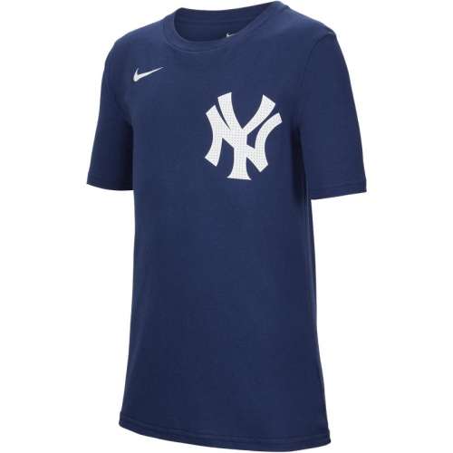 聚划算：410深藏青 S Nike耐克洋基队MLB纯棉大童T恤 456.99元拍3件(合152.33元/件)