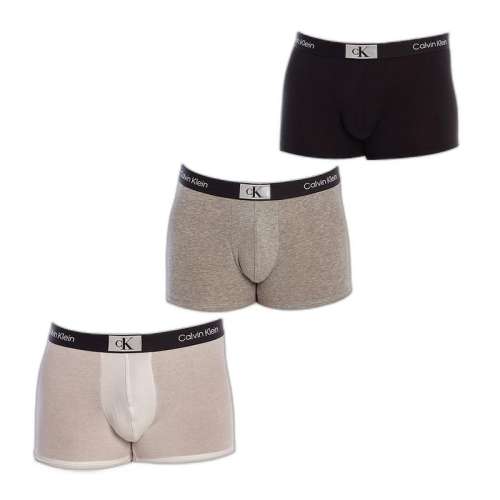 White-NB2380A S 西班牙直邮Calvin Klein凯文克莱男款柔软简约CK平角内裤-3条装 238.45元(需88VIP 95折)