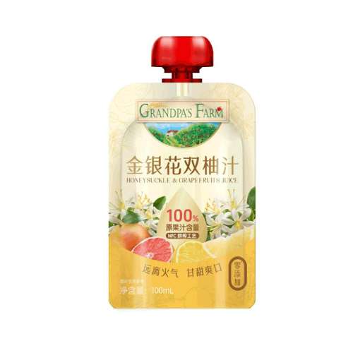 【2箱装，共20袋】含20%NFC果汁，金银花双柚汁 爷爷的农场儿童果汁金银花柚子汁 74.96元(需88VIP 95折)