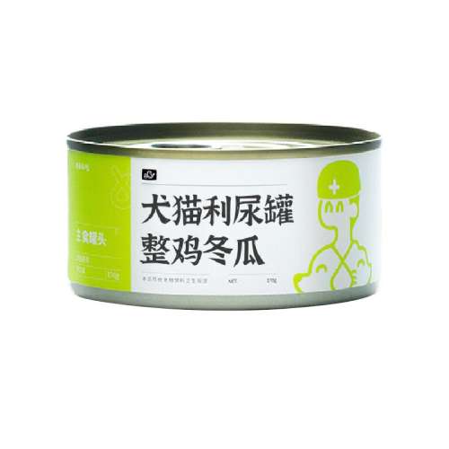 170g*1【尝鲜装】 170g 兽医张旭整鸡冬瓜罐头170g幼猫 8.08元