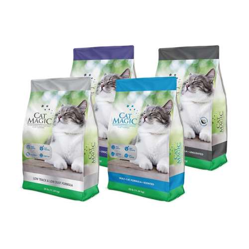 聚划算：蓝标—持久除臭-75磅【洋甘菊香】 75lb Cat Magic喵洁客进口猫砂25磅X3 826.5元拍3件(合275.5元/件，需88VIP 95折)