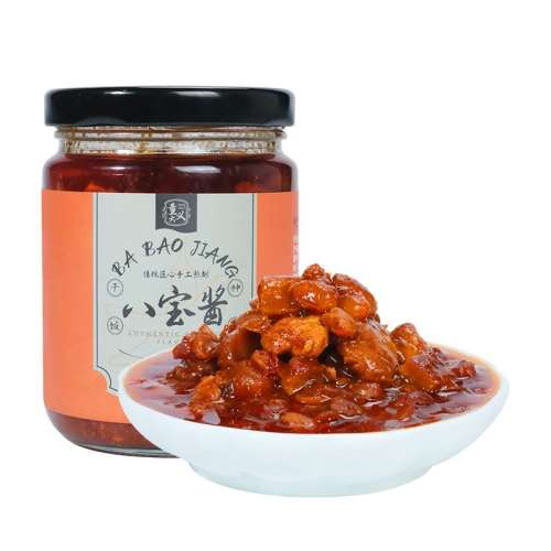 11.【原味】鲜虾酱*1【160g/瓶】【送金针菇脆笋*1】 童大义八宝酱拌面拌饭酱下饭菜 14.36元