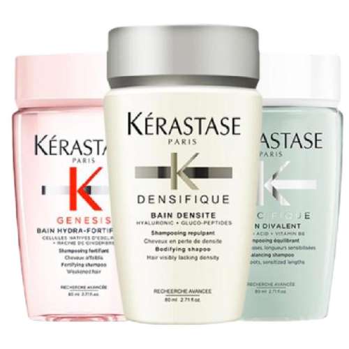 百亿补贴：元气姜洗发水80ml*6=480ml 【多人团】KERASTASE/卡诗洗发水白金黑钻元气姜双重80ml*6 115元