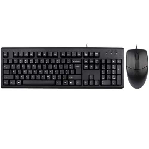 【单键盘 没有鼠标】电脑通用型：USB键盘+鼠标垫+理线带+键盘刷KR-85U 双飞燕有线键盘鼠标套装办公家用 130.05元拍3件(合43.35元/件)