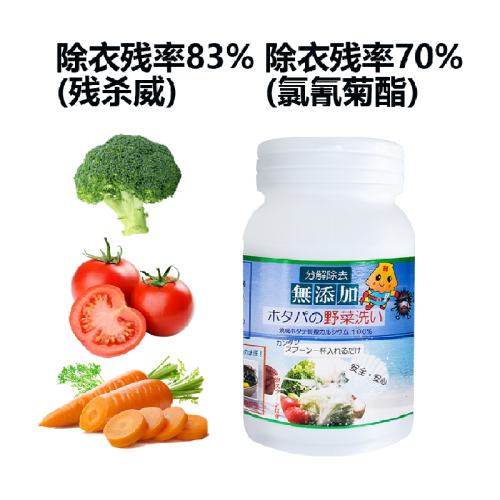 无香味 90g 套餐一 日本进口贝壳粉果蔬清洗剂粉1瓶 99.5元拍5件(合19.9元/件)