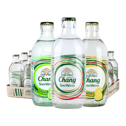 泰象原味325ml*24瓶 Chang牌泰象苏打水整箱325ml24瓶泰象气泡水0卡0糖饮料官方正品 62.3元