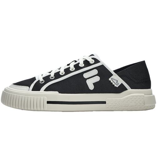【女】黑/奶白-BG 35.5 FILA FUSION斐乐潮牌帆布鞋 719元拍2件(合359.5元/件)